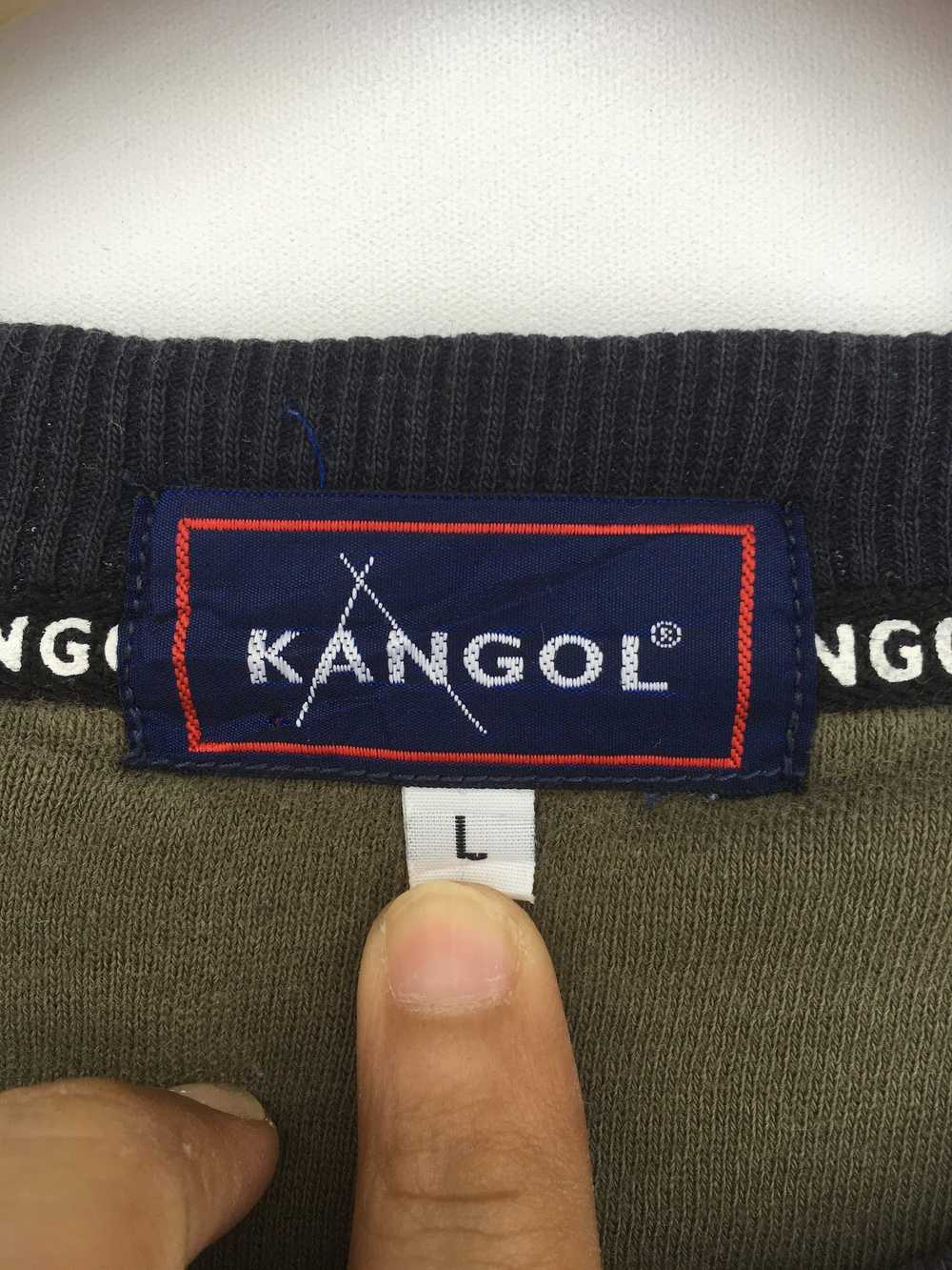 Kangol Vintage 90s KANGOL England Spell Out Sweat… - image 5
