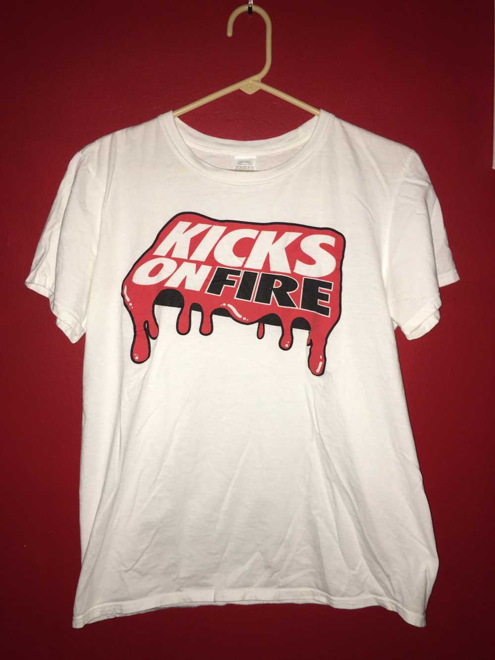 Kicks On Fire Kicks on Fire Drip T-Shirt - image 1