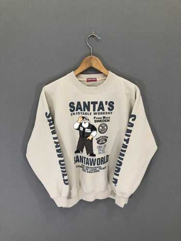 Other Santa World Sweatshirt Rare Small #4822-4-1… - image 1