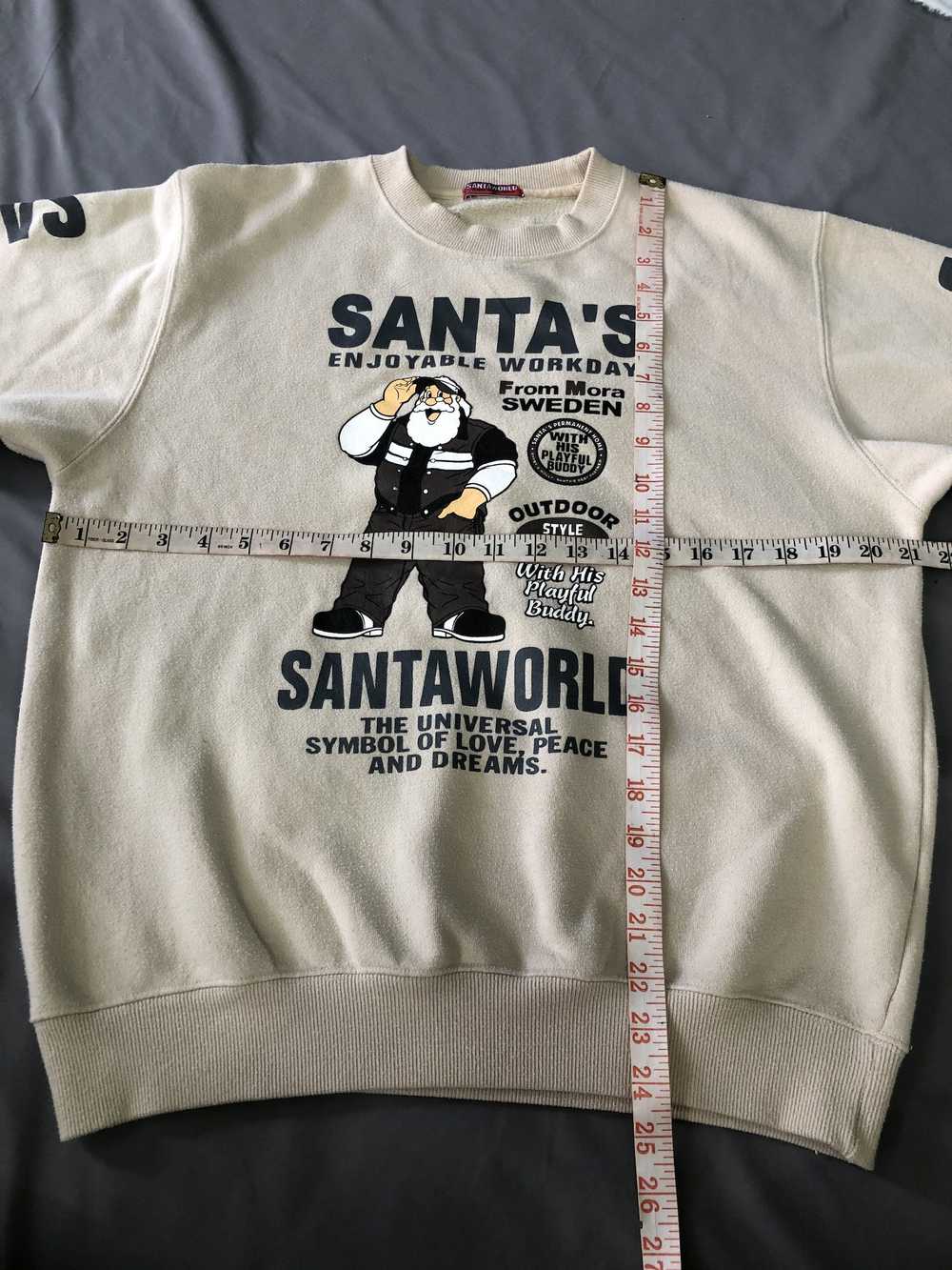 Other Santa World Sweatshirt Rare Small #4822-4-1… - image 5