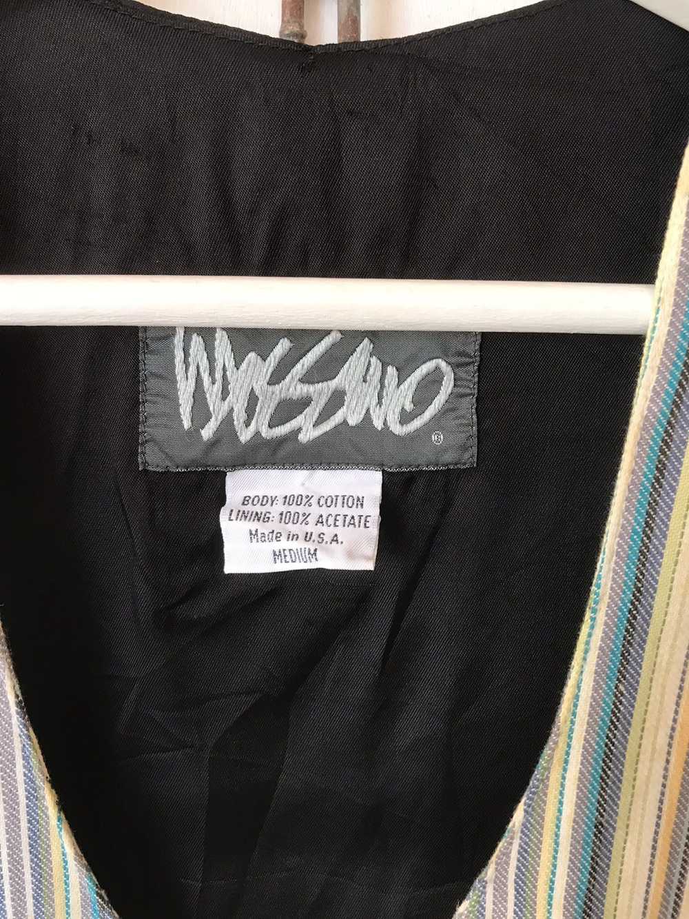 Mossimo Vintage Mossimo Vest Multi Striped Colour… - image 5