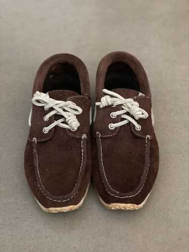 VISVIM ビズビム HOCKNEY FOLK スエード デッキシューズ 中国製 ブラック系 US9.5【中古】 – ブランド古着 LIFE