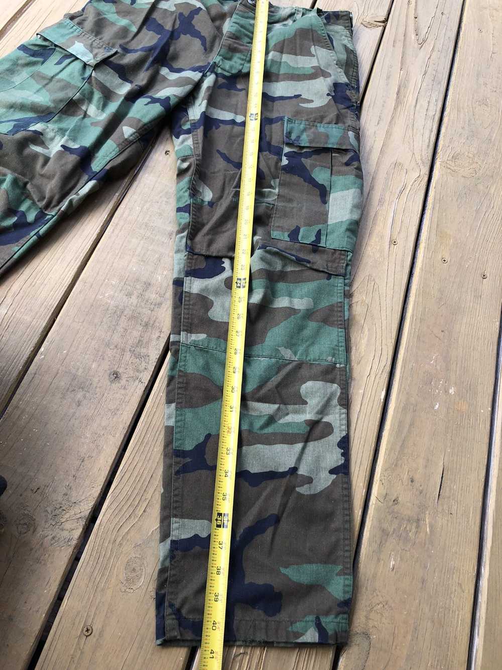 Military × Vintage VTG Camouflage Cargo Pants Mil… - image 10