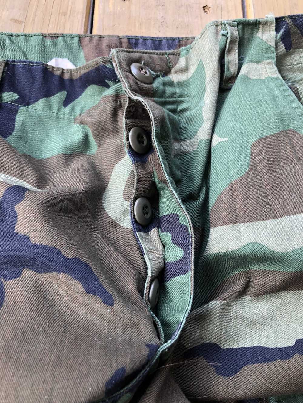 Military × Vintage VTG Camouflage Cargo Pants Mil… - image 11
