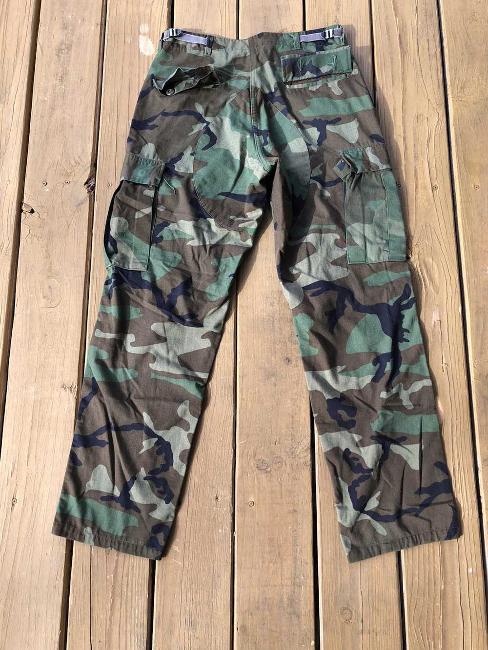 Military × Vintage VTG Camouflage Cargo Pants Mil… - image 4