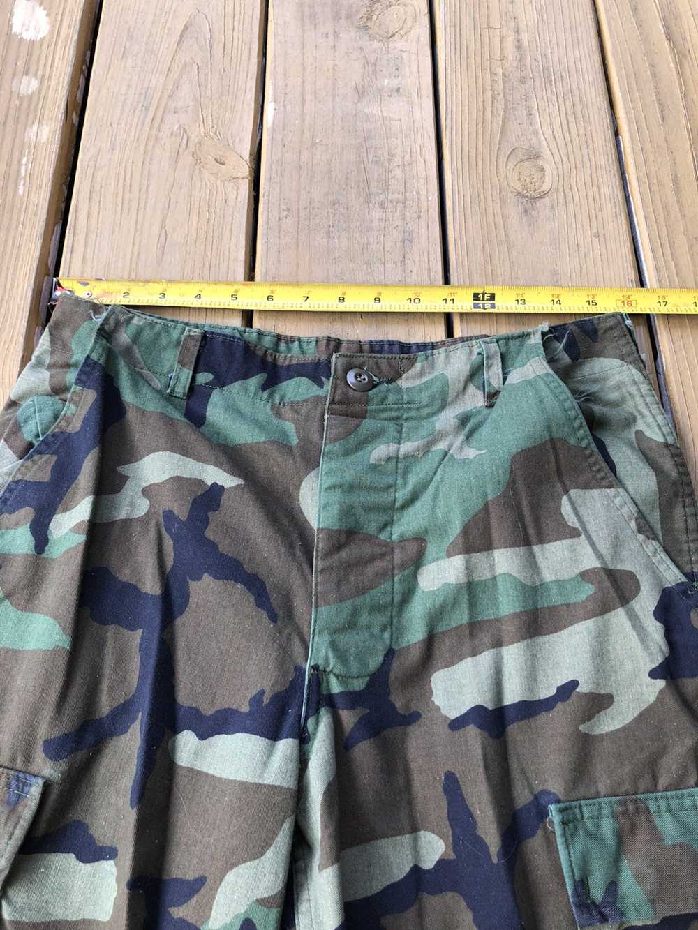 Military × Vintage VTG Camouflage Cargo Pants Mil… - image 8