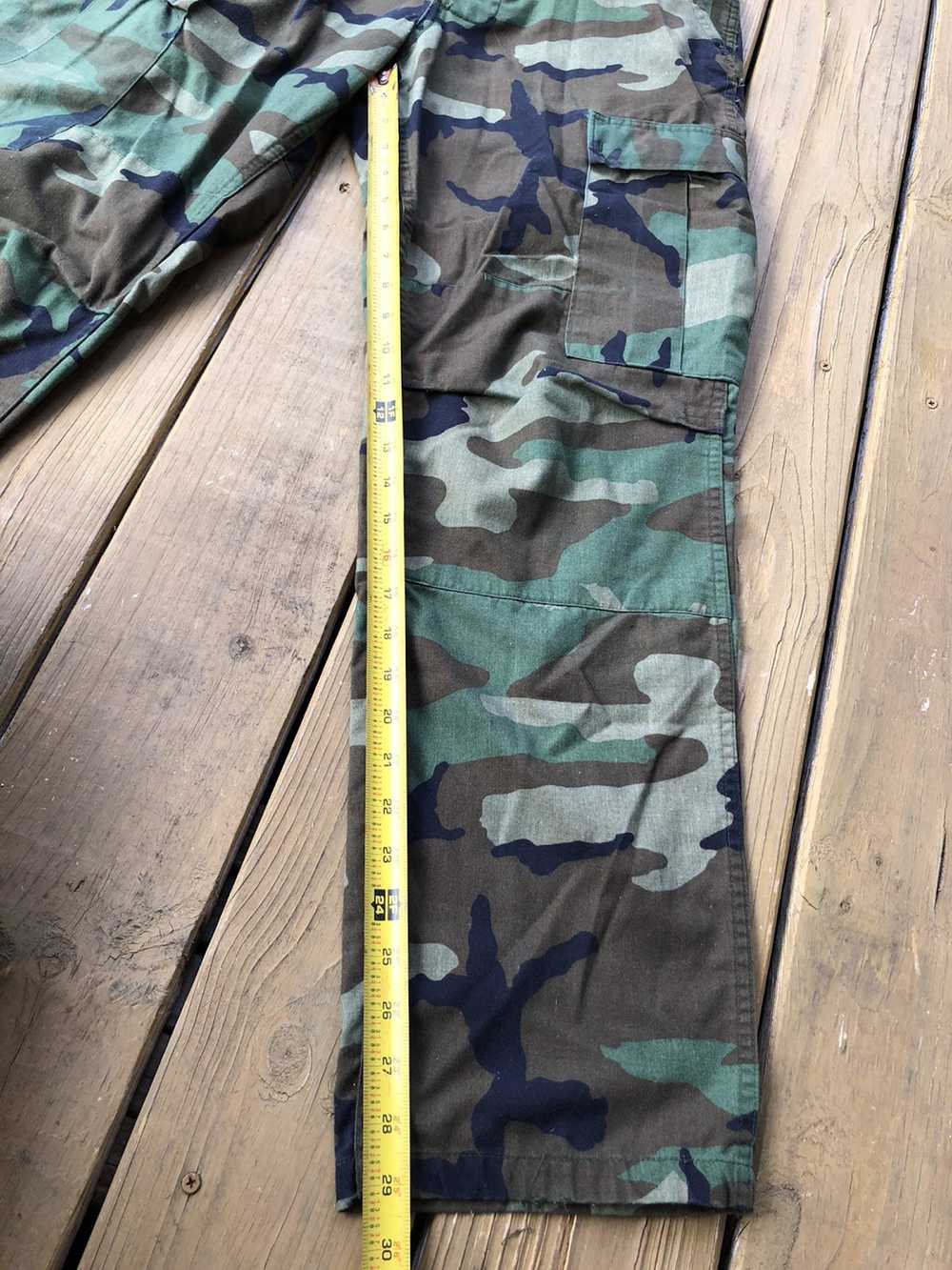 Military × Vintage VTG Camouflage Cargo Pants Mil… - image 9