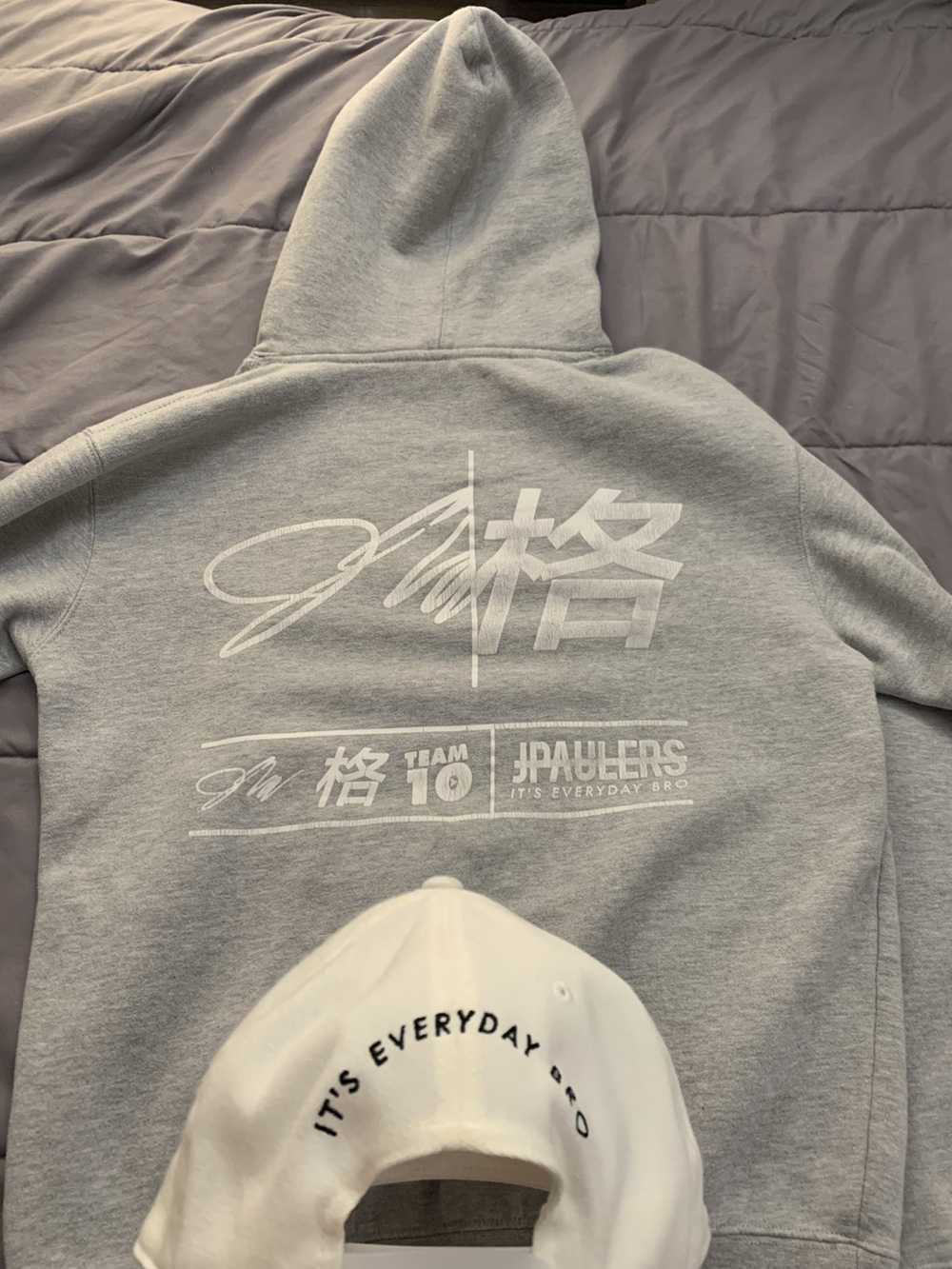 Custom Sweatshirt Jake Paul Team 10 hoodie and hat - image 2