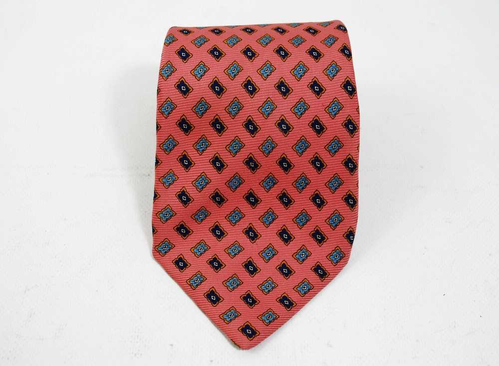 Kiton Amazing KITON Neck Tie Pink Made in Italy S… - image 1