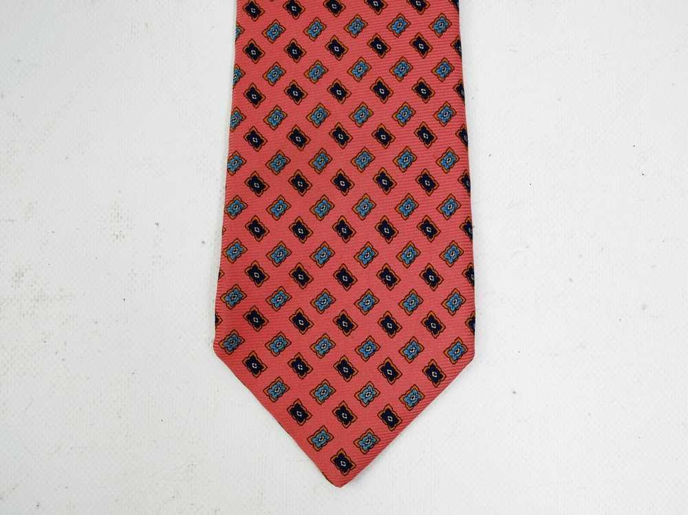 Kiton Amazing KITON Neck Tie Pink Made in Italy S… - image 7