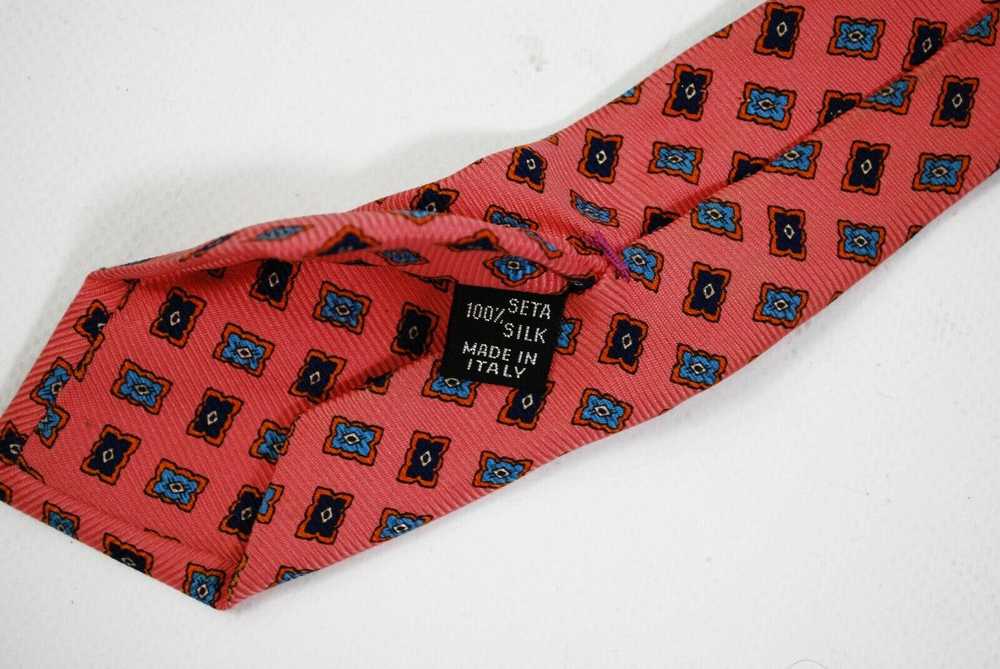 Kiton Amazing KITON Neck Tie Pink Made in Italy S… - image 9