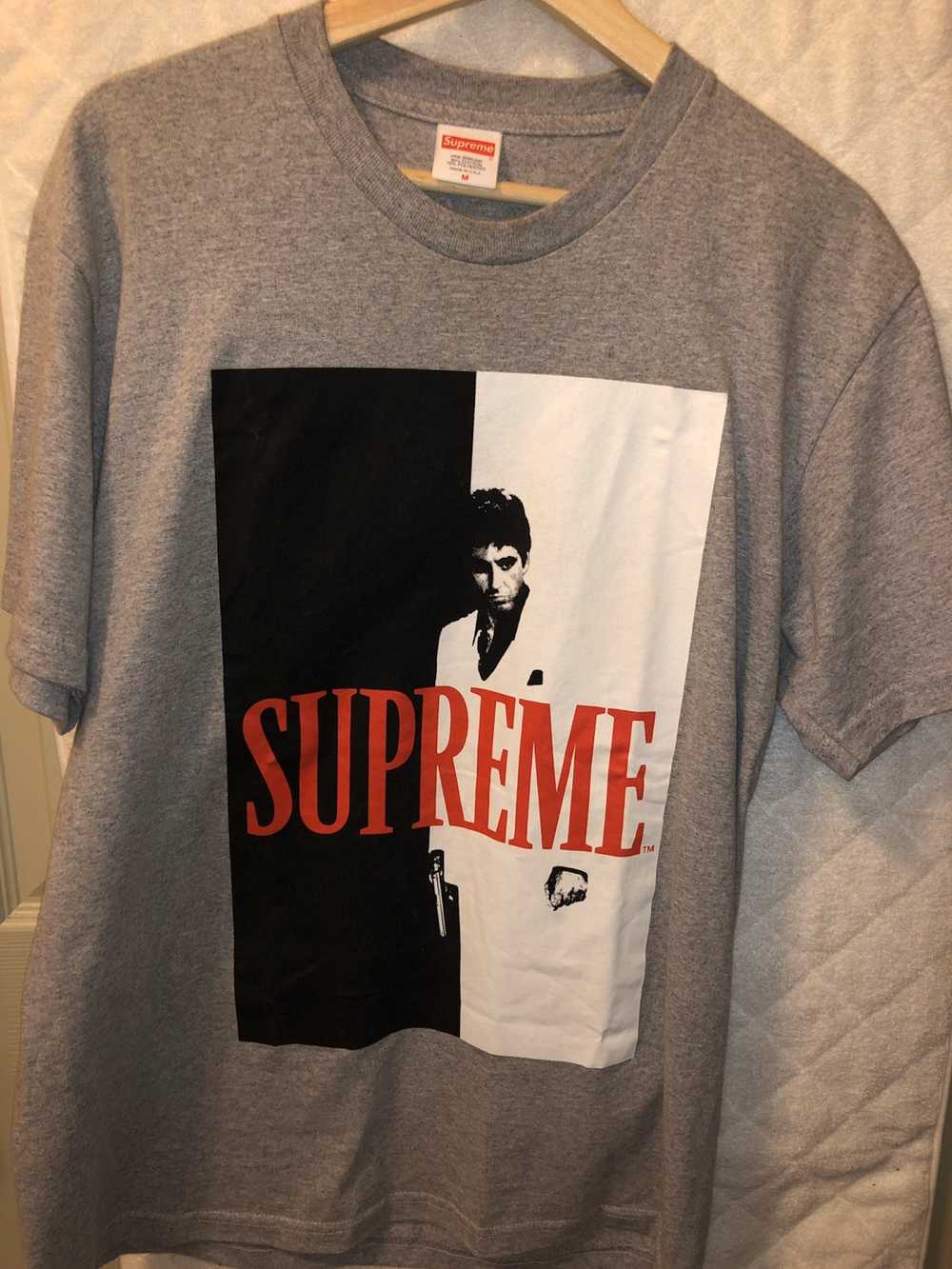 Supreme scarface split tee cheap black