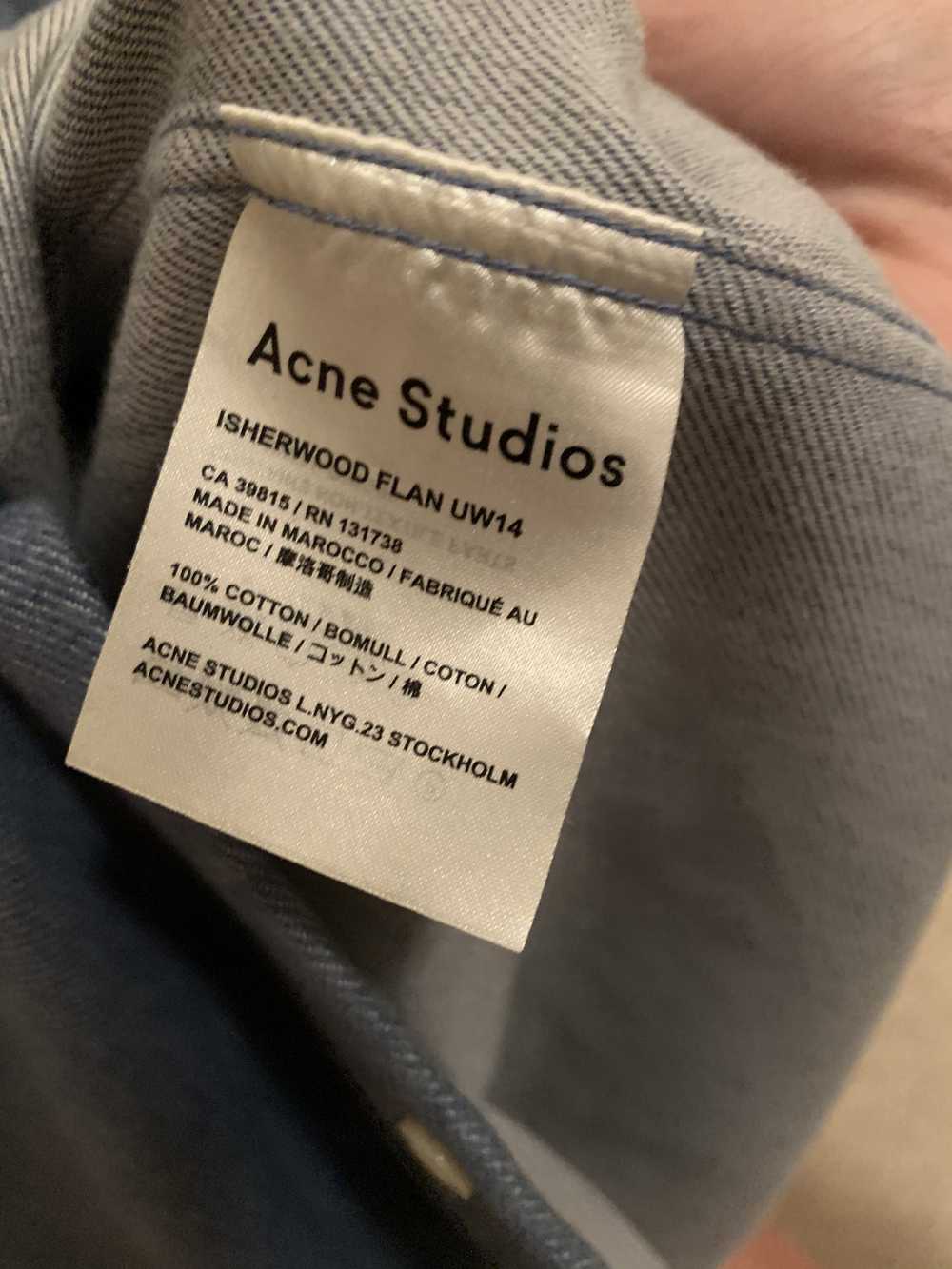 Acne Studios Acne Studios Isherwood Flan UW14 Cot… - image 3