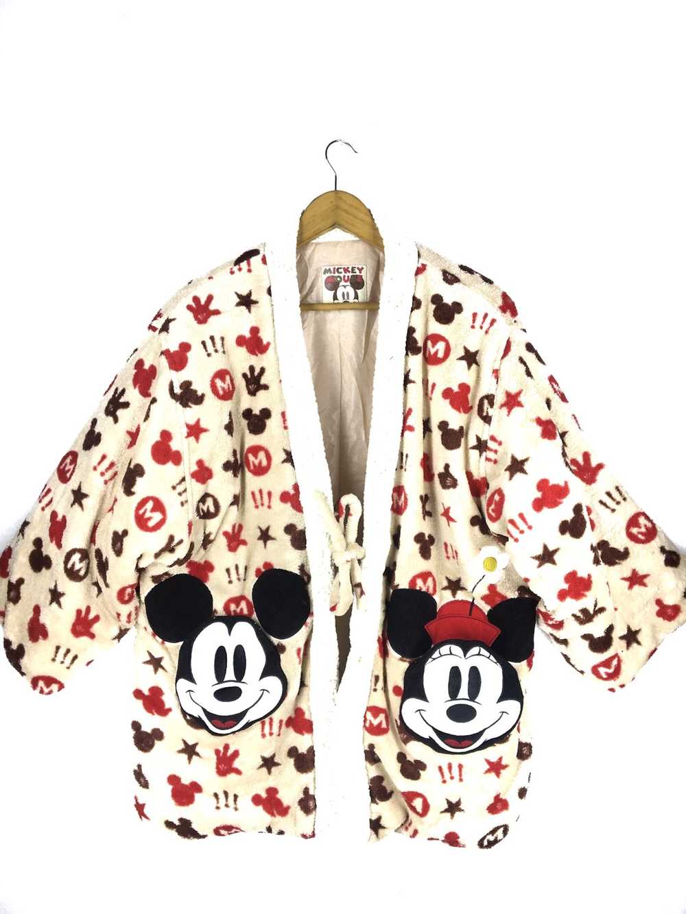 Disney × Japanese Brand × Mickey Mouse MM Fleece … - image 1