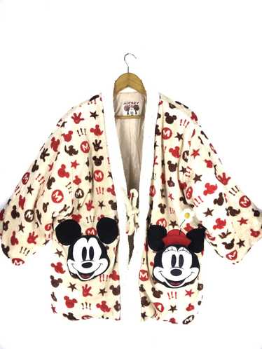 Disney × Japanese Brand × Mickey Mouse MM Fleece S