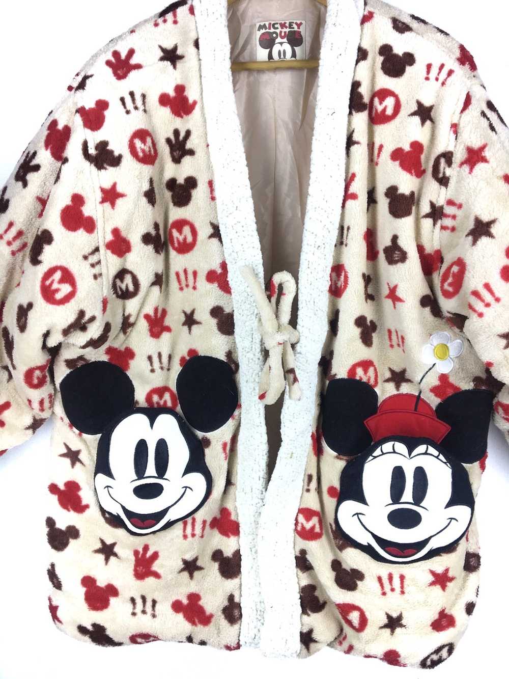 Disney × Japanese Brand × Mickey Mouse MM Fleece … - image 2