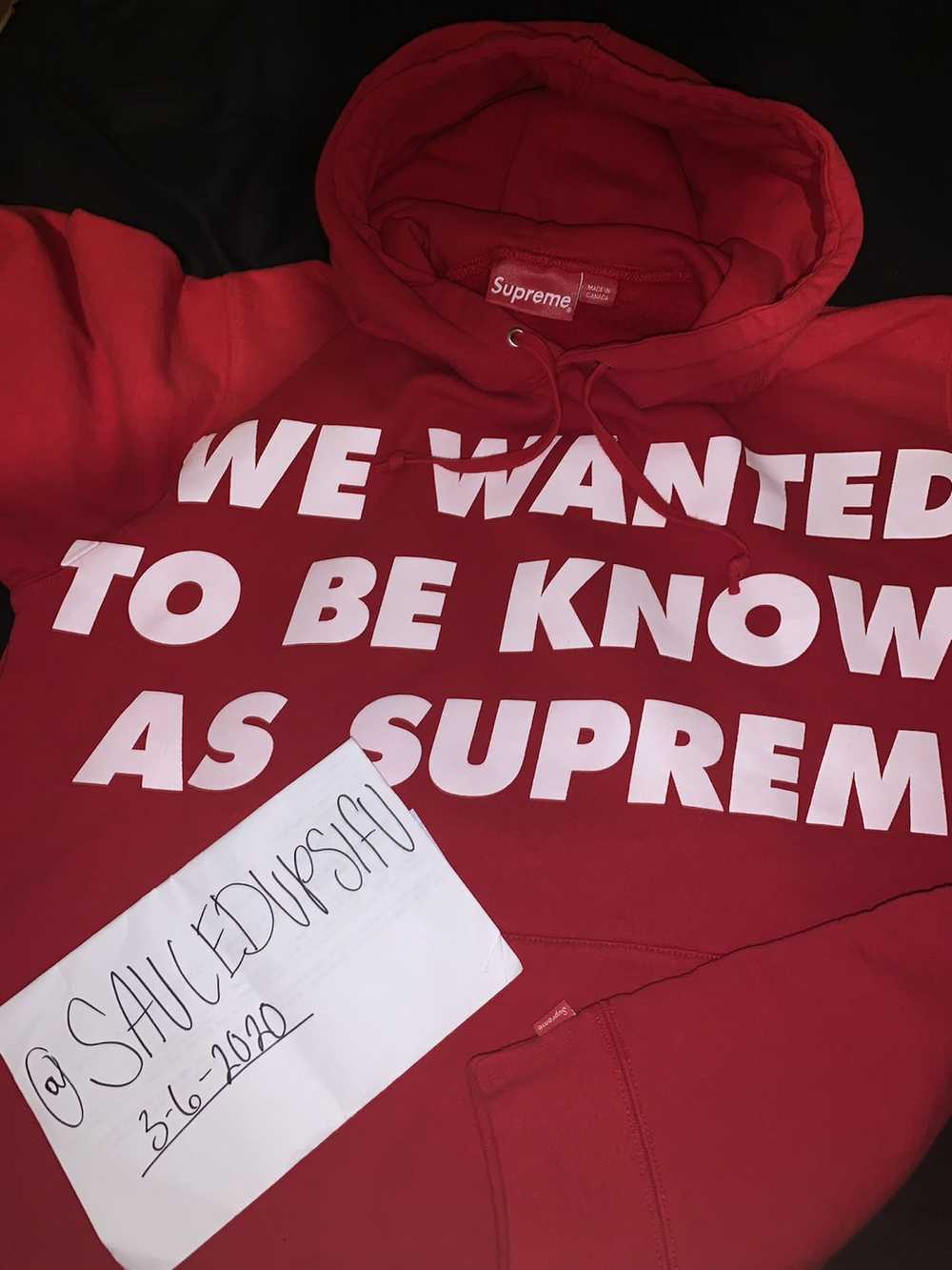 Supreme Supreme known as hooded sweater - image 2