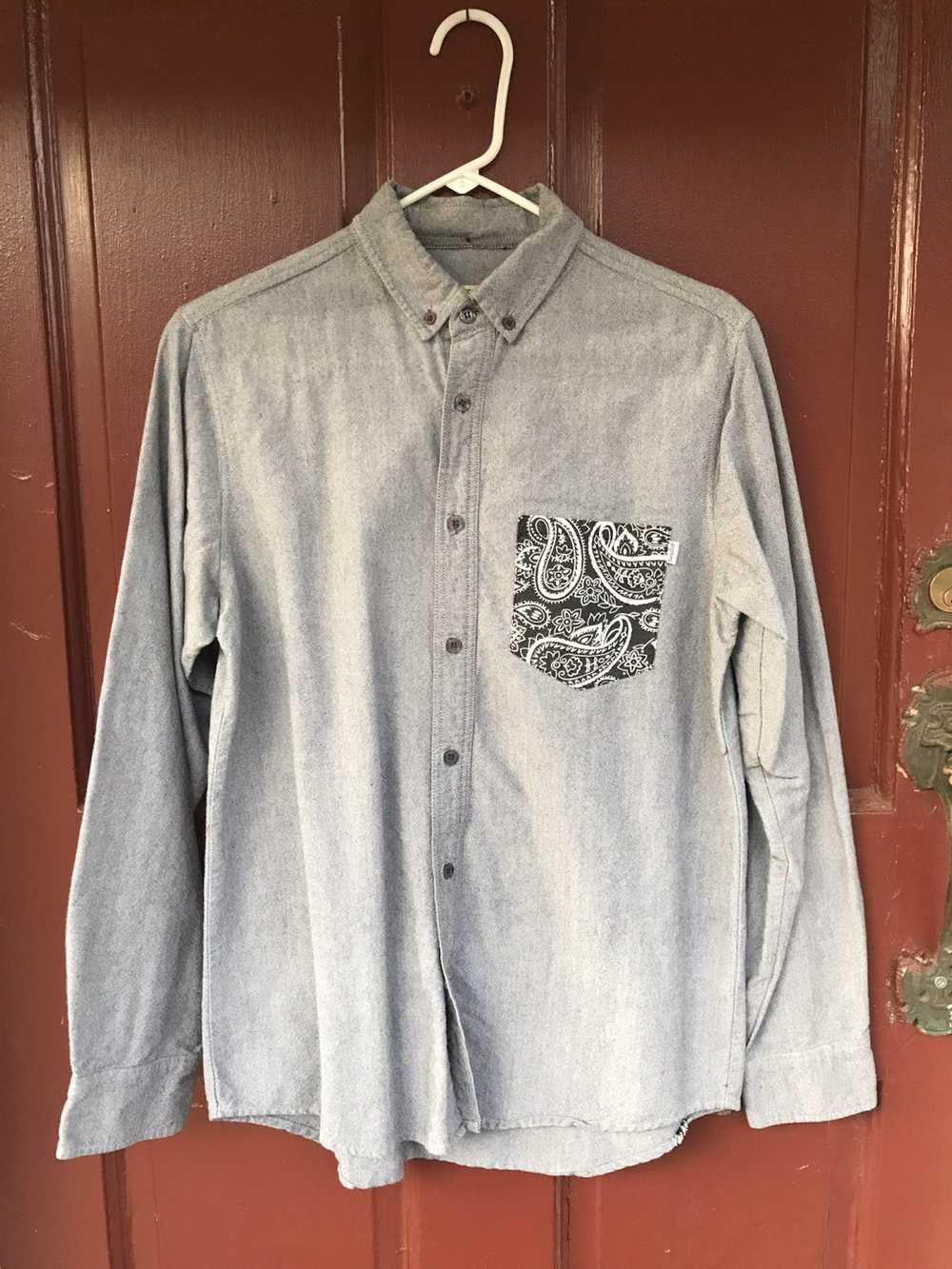 Anything aNYthing button up paisley pocket - image 1