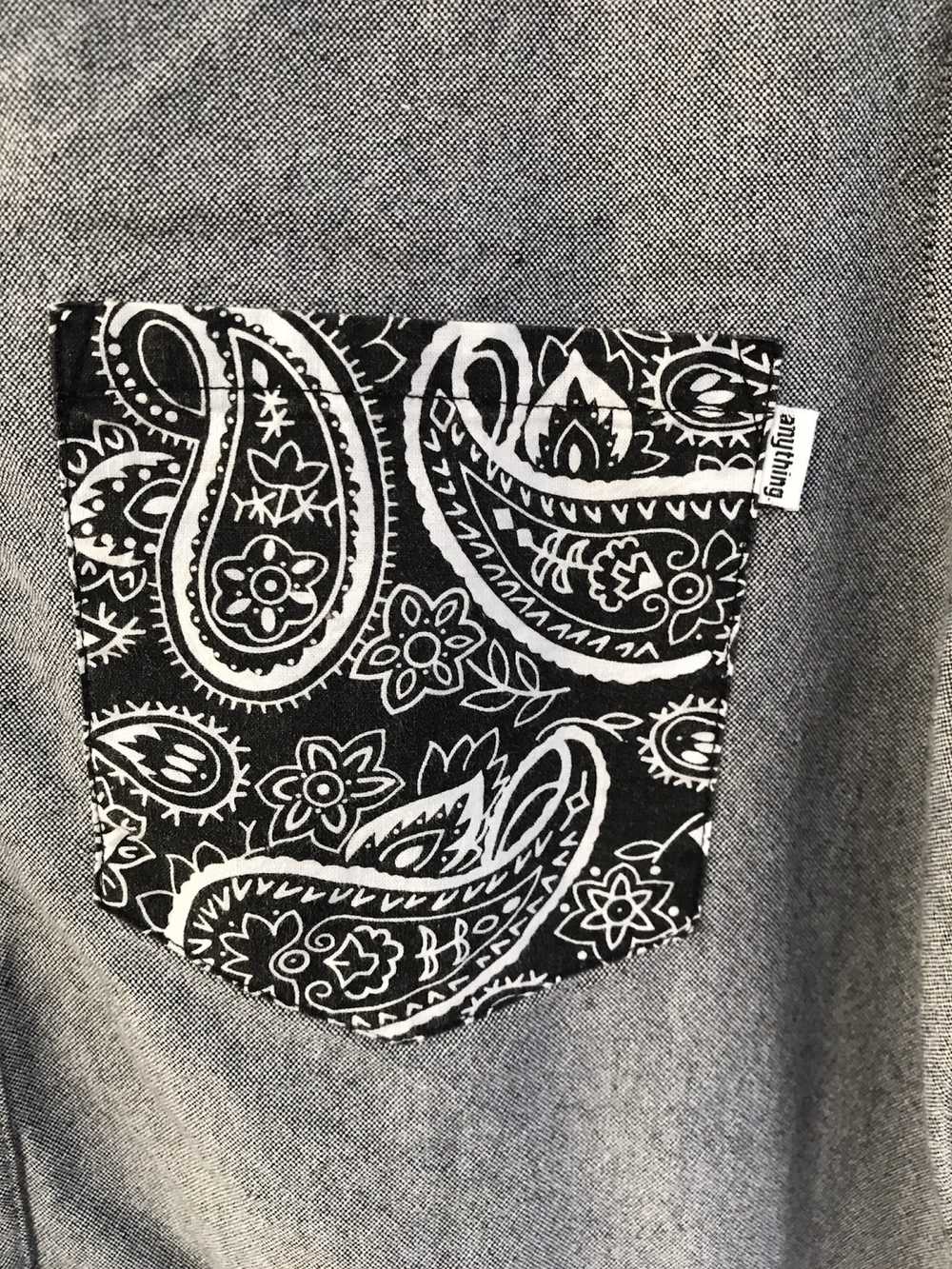 Anything aNYthing button up paisley pocket - image 2