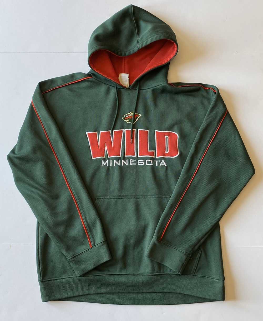 &47 Minnesota Wild Green Superior Lacer Pullover Hoodie Size: Small