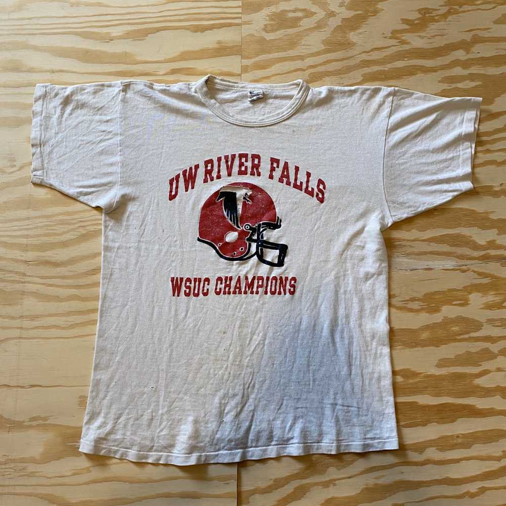 VTG 40s 50s Champion Knitwear Football Chicago Bears Game Jersey T-Shirt Sz  44