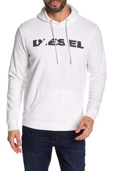 Diesel Diesel Logo Front Knit Hoodie
