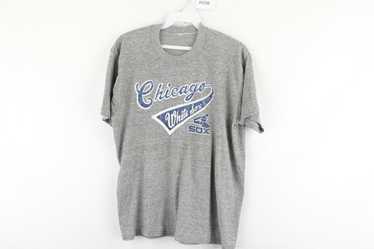 Vintage Vintage 80s White Sox Spell Out Thin Soft… - image 1