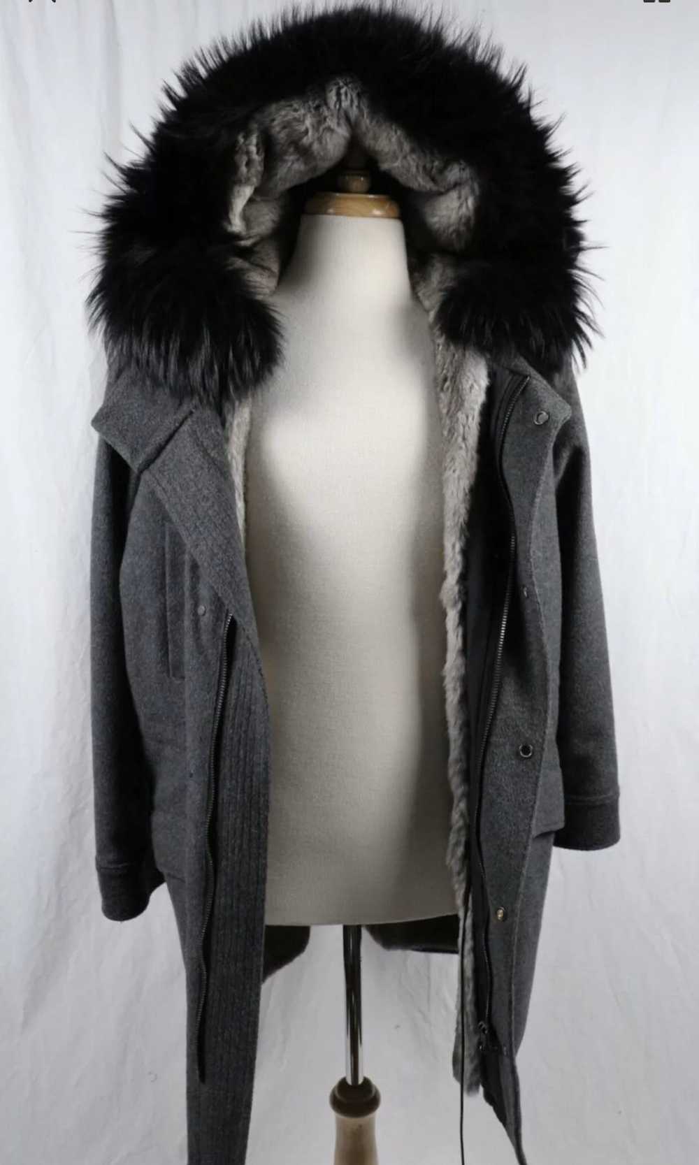 Yves Salomon Yves Salomon Fur Lined Parka Jacket … - image 1