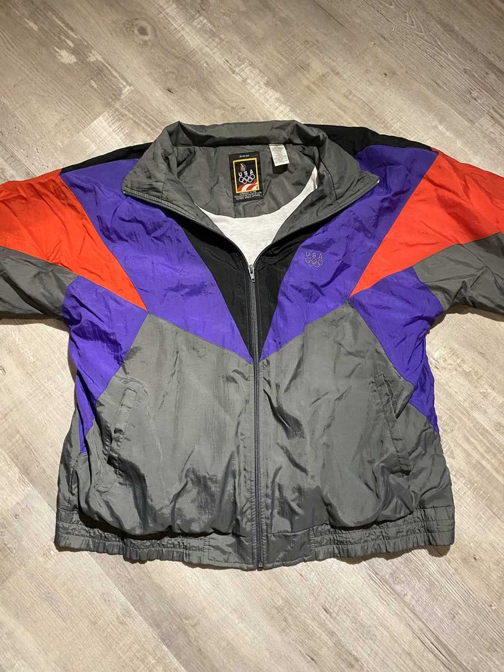 Usa Olympics Vintage USA Olympic Windbreaker Gem