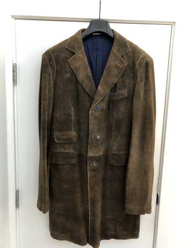 Germany Or Italy Probably Brown Leather Coat