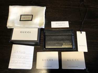 Gucci Men, GG money clip cardholder, Black, Unisize