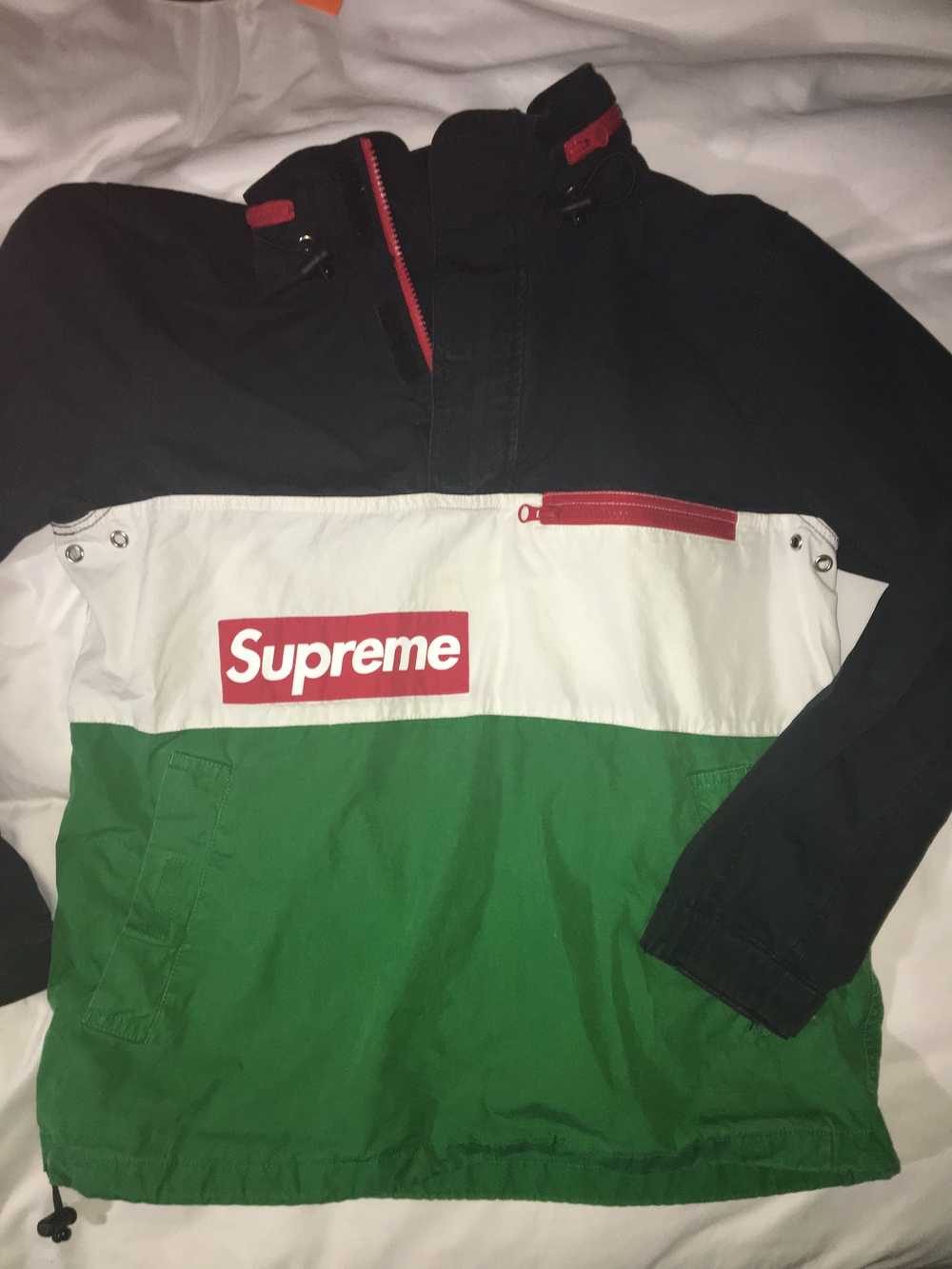 Supreme Zip Logo Pullover Windbreaker - image 1