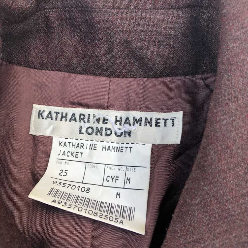Katharine Hamnett London Double Breasted Button J… - image 7