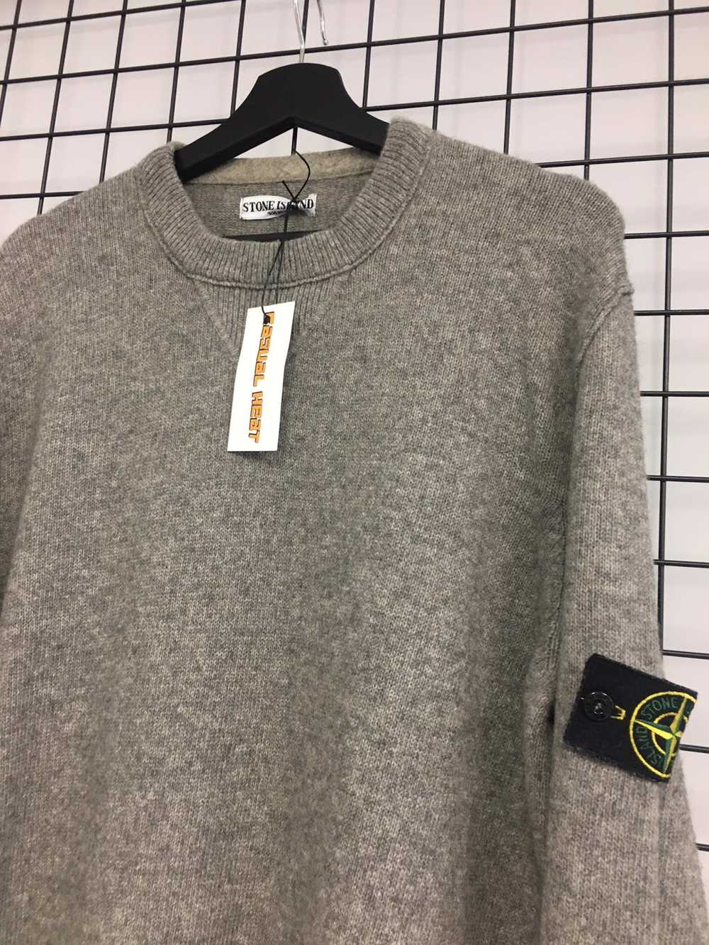 Stone Island Stone Island black knit pullover - image 2