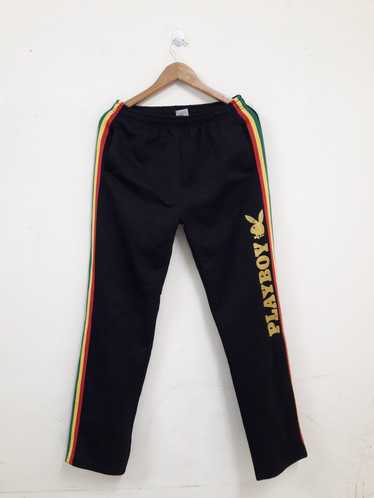 Black and best sale yellow playboy joggers