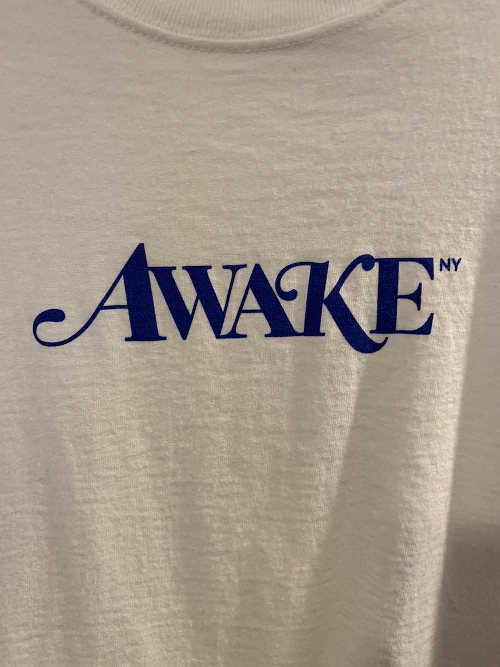Awake Awake New York White and Blue Classic Logo … - image 2
