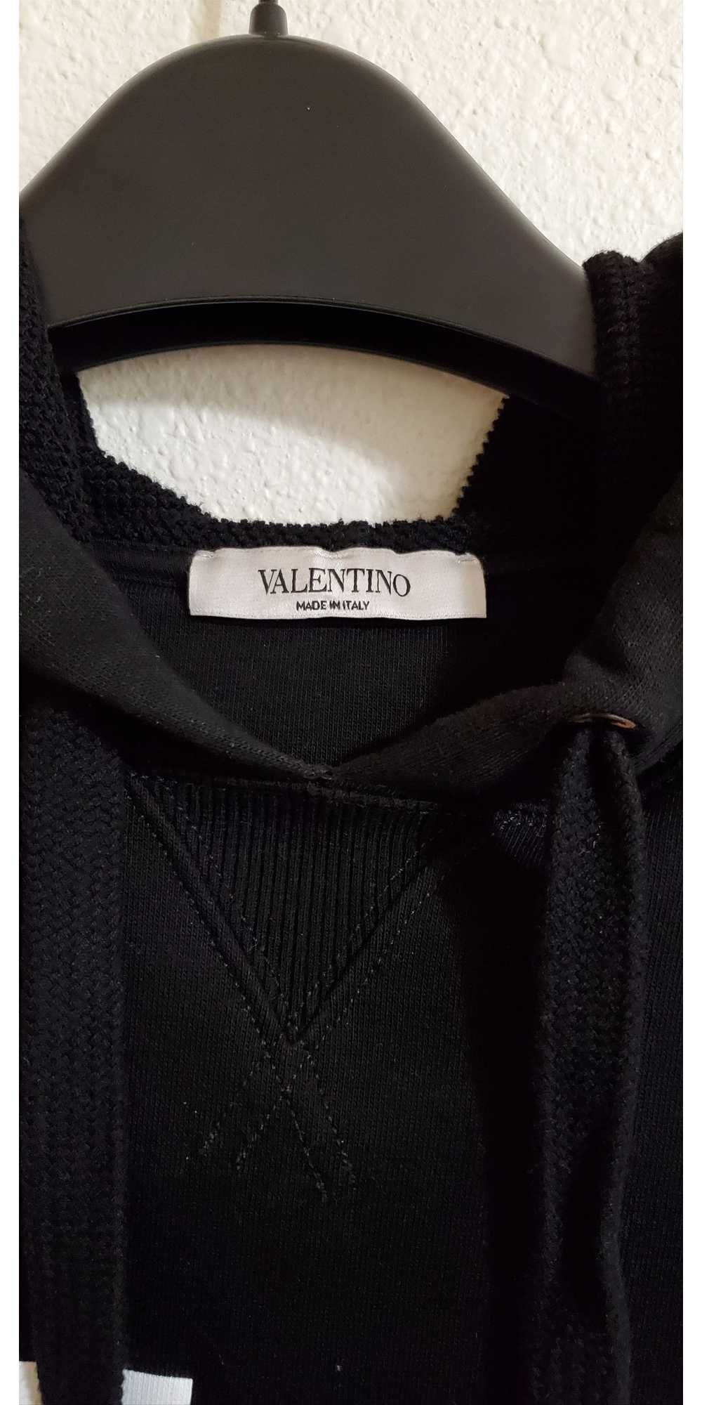Valentino Black Split Resewn Hoodie - image 3