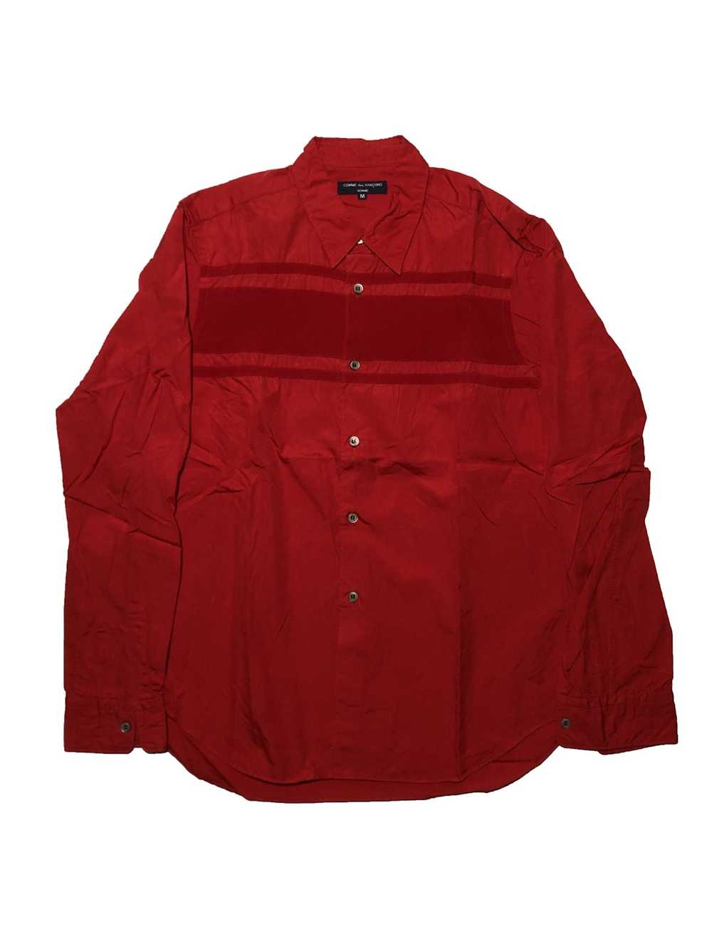 Comme des Garcons Homme AD2005 Homme Red Fabric D… - image 1