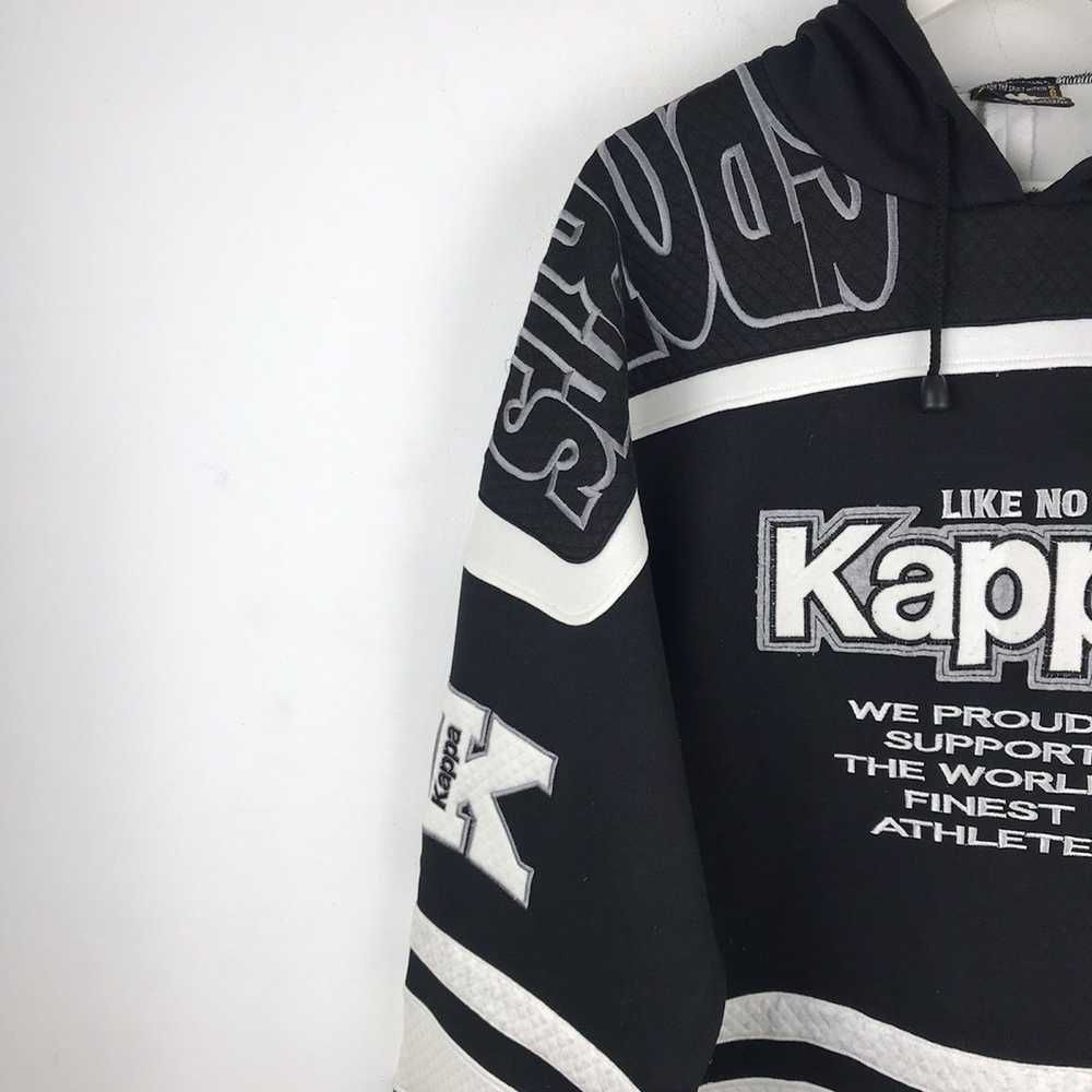 Kappa × Vintage Kappa Nice Design Sweatshirt Hood… - image 3