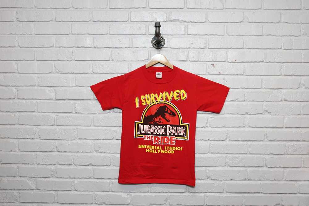 90s I survived jurassic park the ride universal s… - image 1