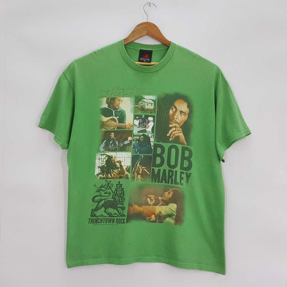 Bob Marley × Vintage Vintage Bob Marley nice desi… - image 1