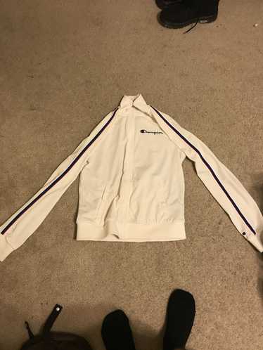 Adidas White/Blue/Red Striped Adidas Tracksuit