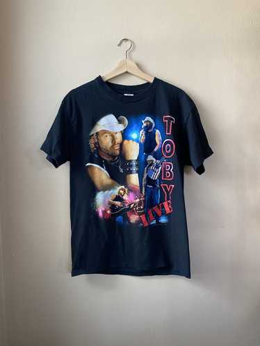 Rock Tees × Vintage Vintage 2000 Toby Keith Honky 