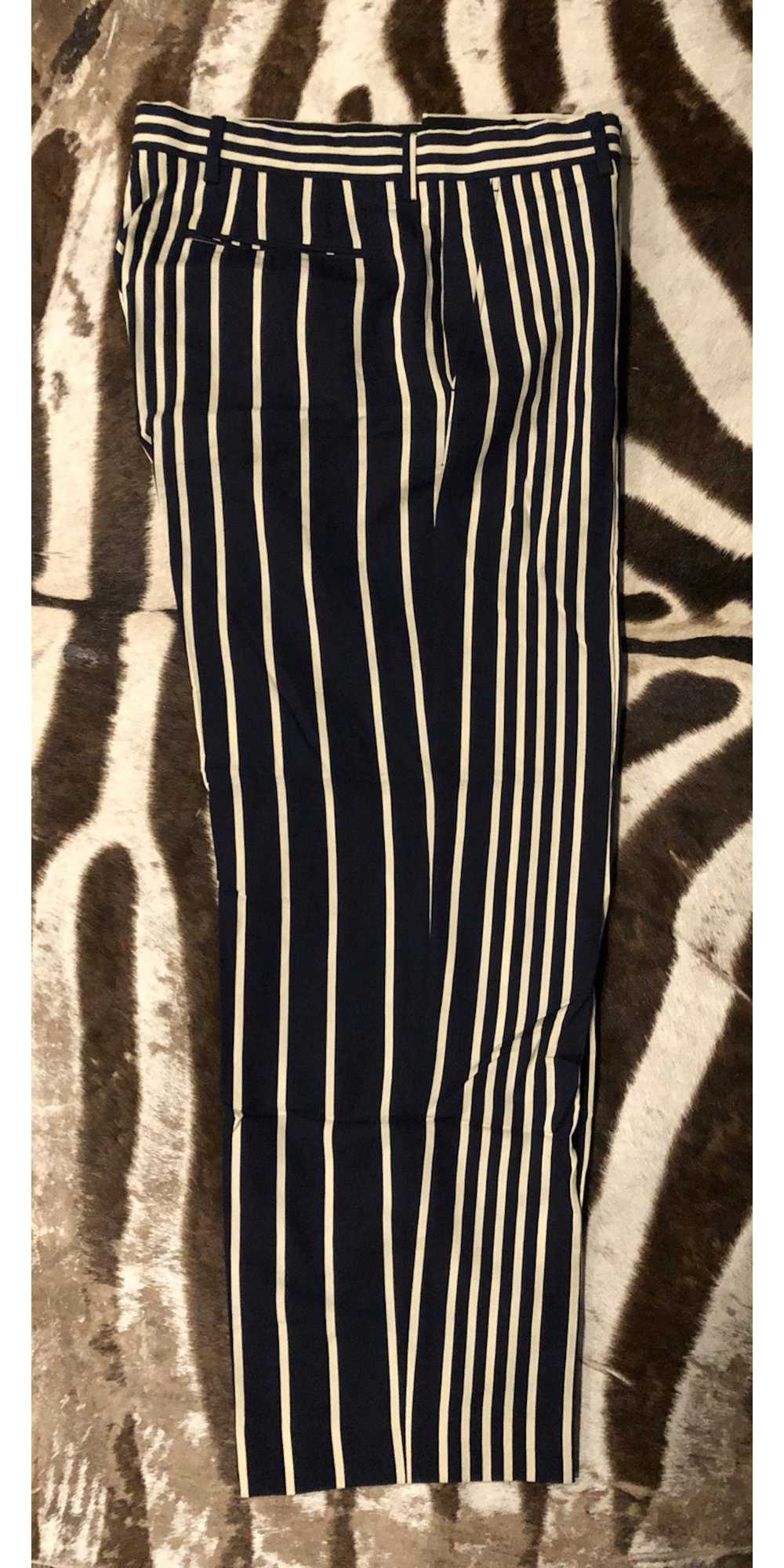 Dries Van Noten Striped Perkins cropped trouser - image 3