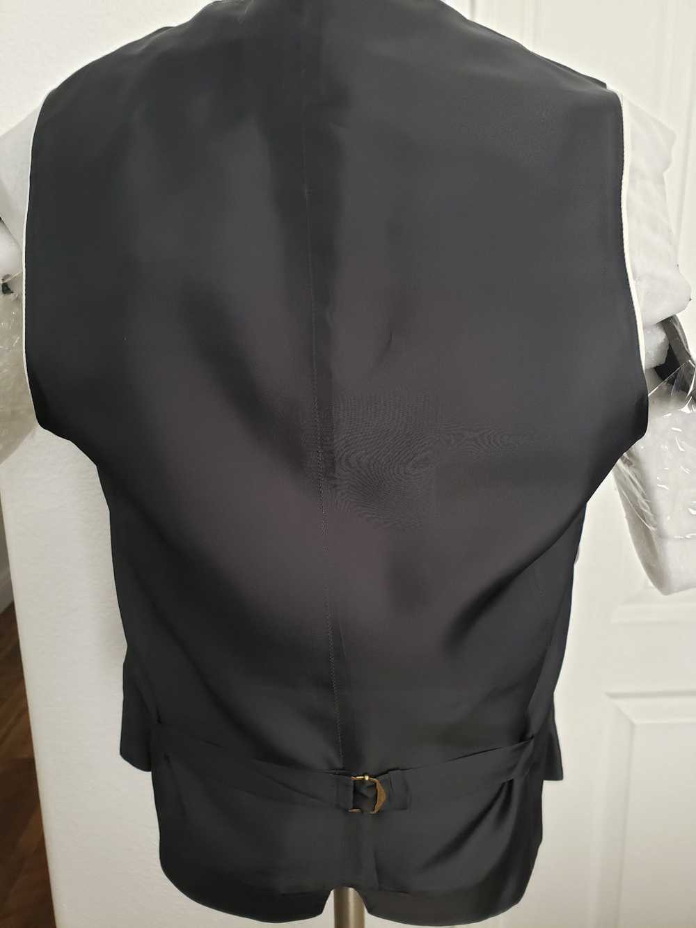 Yves Saint Laurent Gray Wool Vest - image 2