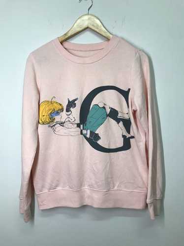 Japanese Brand Vintage Japanese Anime Sweatshirt C