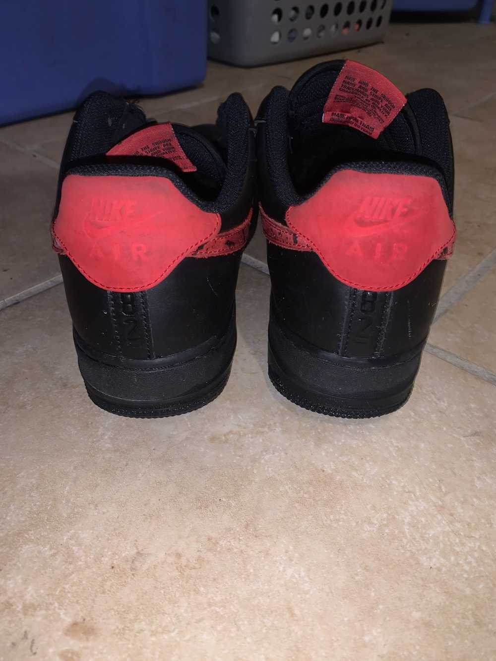 Nike Paisley black and red Jordan 1 - image 2
