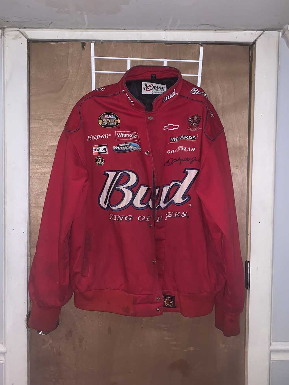 NASCAR Dale Earnhardt Budweiser racing jacket - Gem