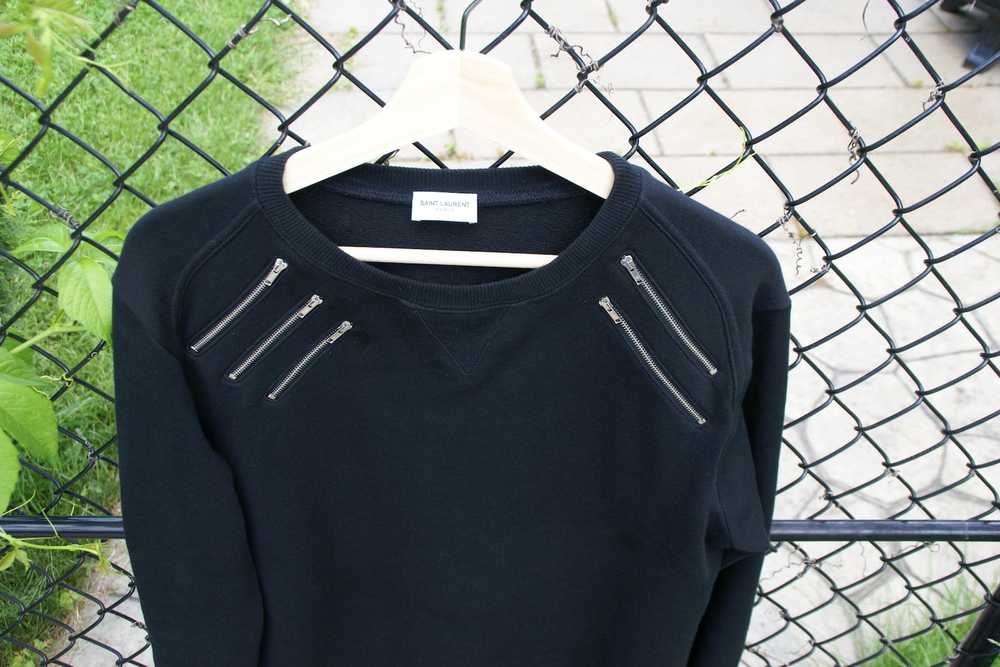 Saint Laurent Paris Saint Laurent 5 zip sweater - image 8