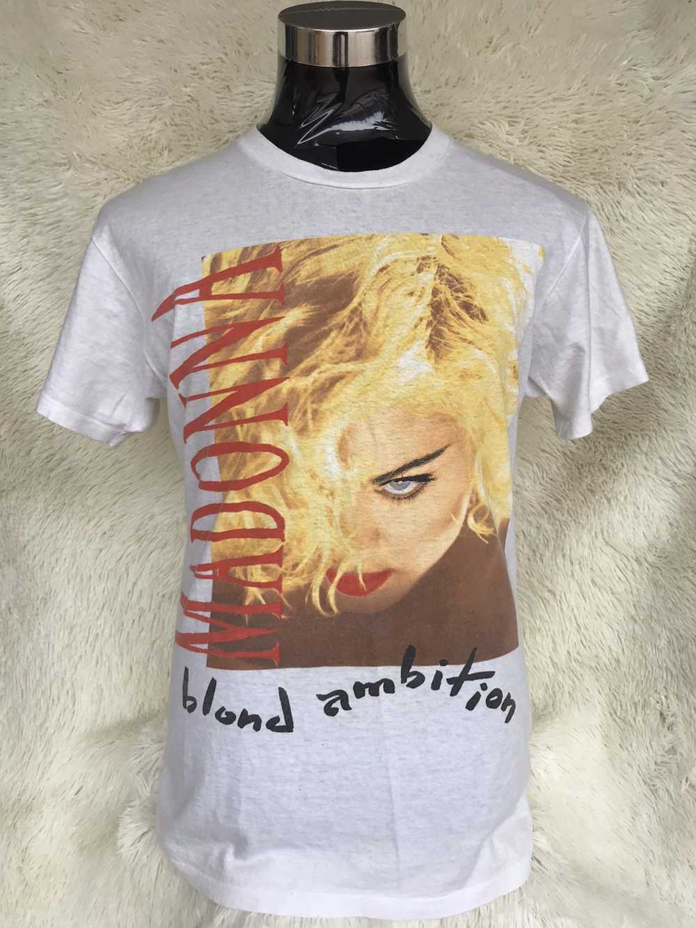 Made In Usa Vintage Shirt 90s Madonna Tour 1990 - image 1